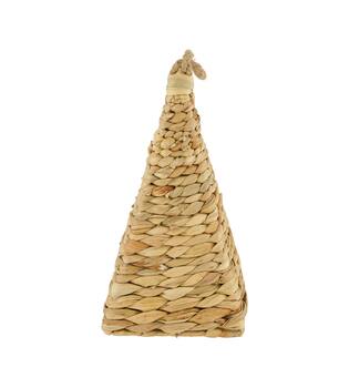 Door stopper triangle seagrass 16x16x28cm