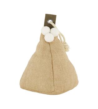 Door stopper triangle fabric 14x14x18cm