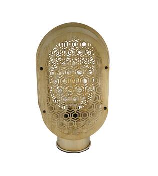 Table lamp metal 22x18.5x38cm