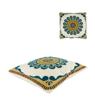 Cushion embroidery canvas 45x45x30cm - Multi