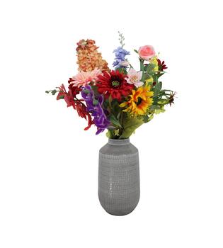 Flower box bouquet 14 stems botanical harmony artificial 78.9x19x10cm