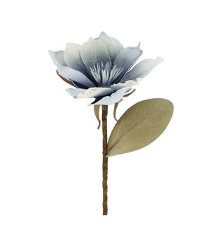 Flower magnolia jute 77x18x18cm