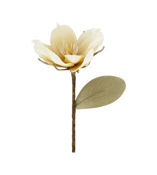 Flower magnolia jute 77x18x18cm