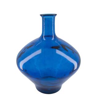 Vase recycled glass 37x37x46cm