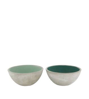 Bowl cement 18x18x8cm C/2