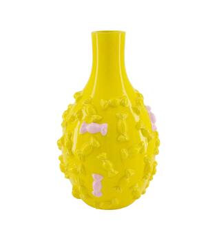 Vase sweets ceramic 21.5x21.5x35.5cm