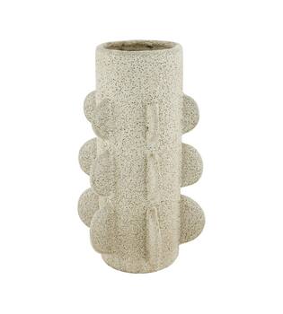 Vase ceramic 18x18x31cm - Grey