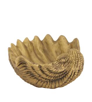 Planter seashell magnesium 34x28x14.5cm