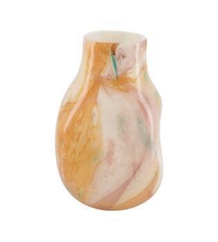 Vase glass 17x17x25cm - Multi
