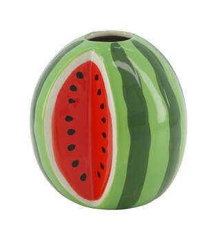 Vase watermelon ceramic 11.4x10.7x12.1cm - Multi