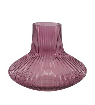 Vase glass 23x23x19cm