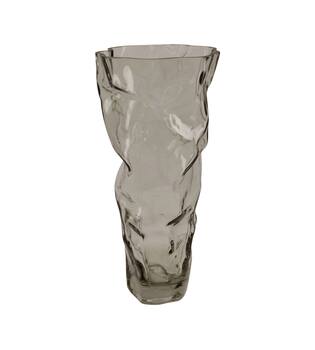 Vase glass 15.5x15.5x32cm