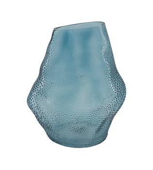 Vase glass 25x25x30cm