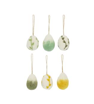 Hanger egg wool 5x5x7cm A/6