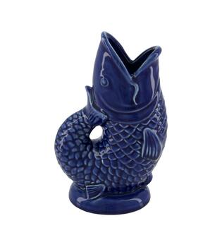 Vase fish porcelain 16.5x11x25.8cm