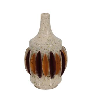 Vase shells ceramic 20x20x34cm - Multi