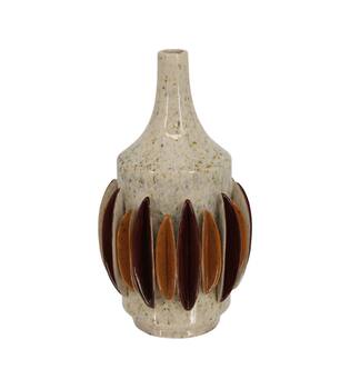 Vase shells ceramic 22.5x22.5x41cm - Multi