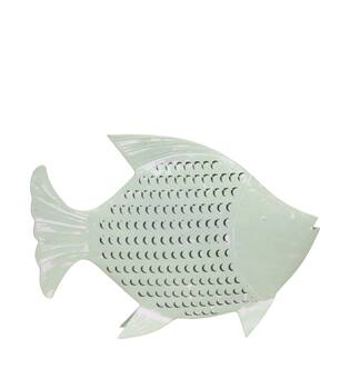 Wall art fish metal 58.5x9.5x43.5cm