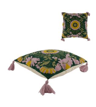 Cushion cotton 45x45x9cm - Multi