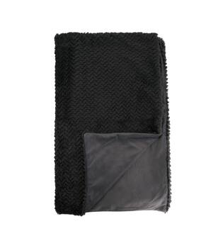 Plaid faux fur polyester 170x130x2cm