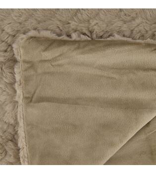 Plaid honeycomb polyester 170x130x2cm