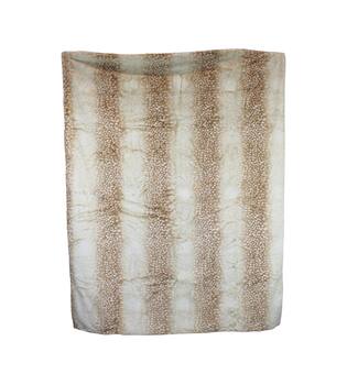 Plaid deer fur polyester 170x130x2cm