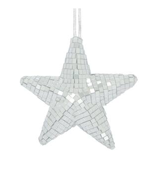 Hanger star disco foam with hanger 13x13x4.5cm