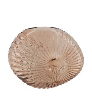 Vase glass 25x12x20cm