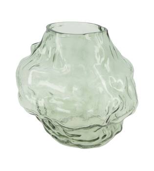 Vase glass 28x24.5x24.5cm
