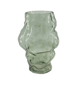Vase glass 23x20x36cm