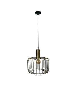 Ceiling light round metal 45x45x50cm - Bronze