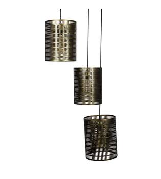 Ceiling light round metal 40x40x130cm