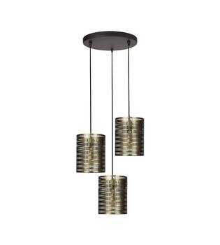 Ceiling light round metal 40x40x130cm