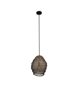 Ceiling light oval metal 37x37x40cm