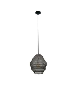 Ceiling light oval metal 37x37x40cm