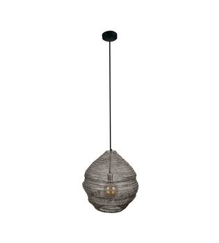 Ceiling light oval metal 47x47x46cm