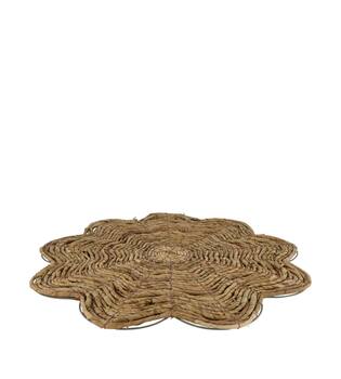 Placemat flower nature 58x58x2cm