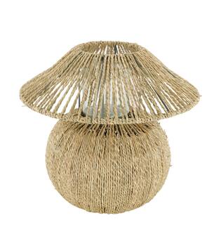 Mushroom grass with glass 28x28x26.5cm