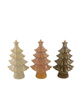 Statue tree ceramic 20x11.5x35cm C/3