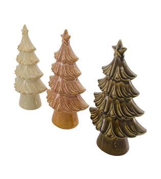 Statue tree ceramic 20x11.5x35cm C/3