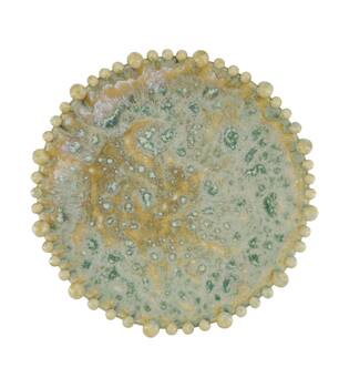 Plate round ceramic 37x37x8cm - Multi