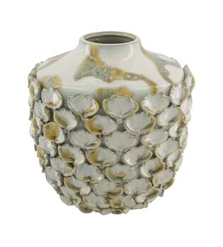Vase round ceramic 30.5x30.5x30cm
