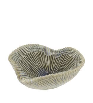 Bowl ceramic 26x26x10cm - Grey