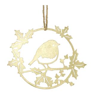 Hanger bird metal 18x0.1x14cm
