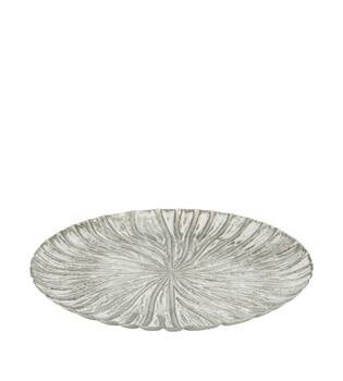 Tray round metal 27x27x2cm