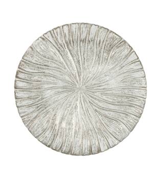 Tray round metal 27x27x2cm