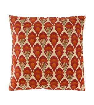 Cushion square cotton with print 45x45x8cm