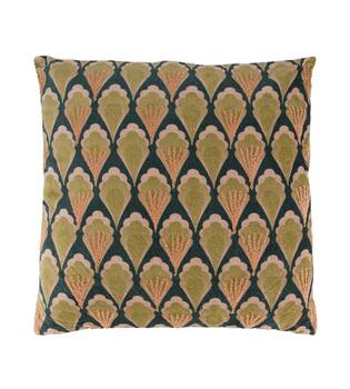 Cushion square cotton with print 45x45x8cm