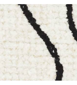 Cushion square embroidery chenille cotton 45x45x8cm