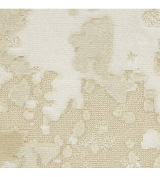 Cushion square polyester with print 45x45x8cm - Cream